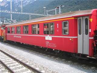 Foto der RhB A 1254