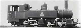 Foto der RhB G 2/2+2/3 23 „Maloja“