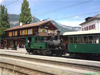 Foto der RhB G 3/4 1 „Rhätia“