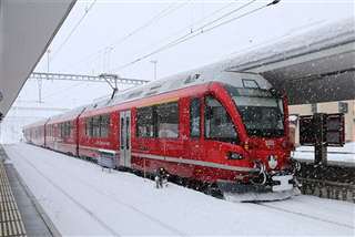 Foto der RhB ABe 4/16 3101 „Stammnetz-Triebzug (STZ)“