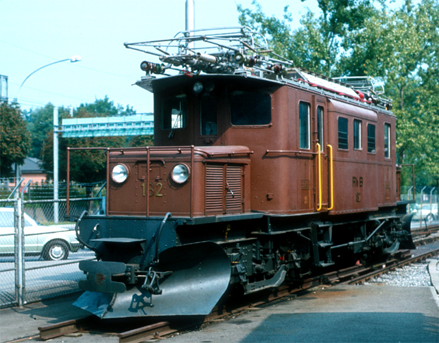 Foto der RhB Ge 4/4 182 „Coccodrillo del Bernina“ 