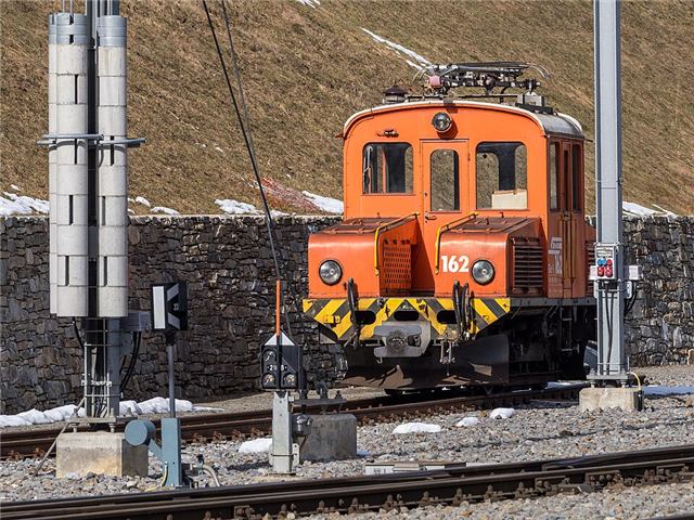 Foto der RhB Ge 2/2 162 „Bernina-Esel“